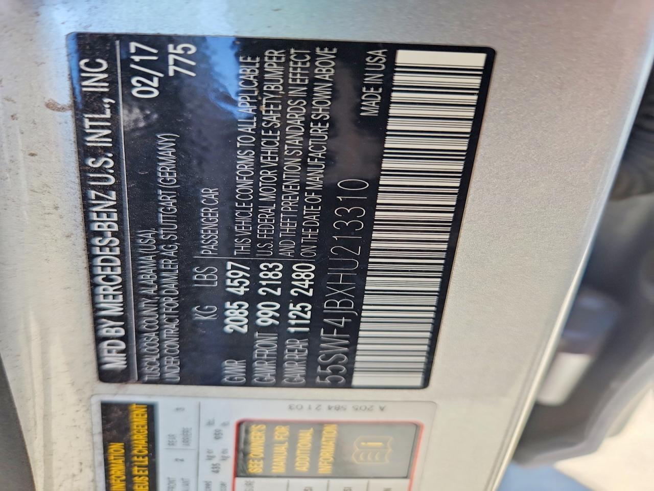 2017 Mercedes-Benz C 300 - zdjęcie 12