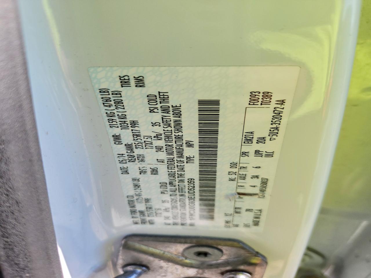 2014 Ford Escape Se - zdjęcie 12