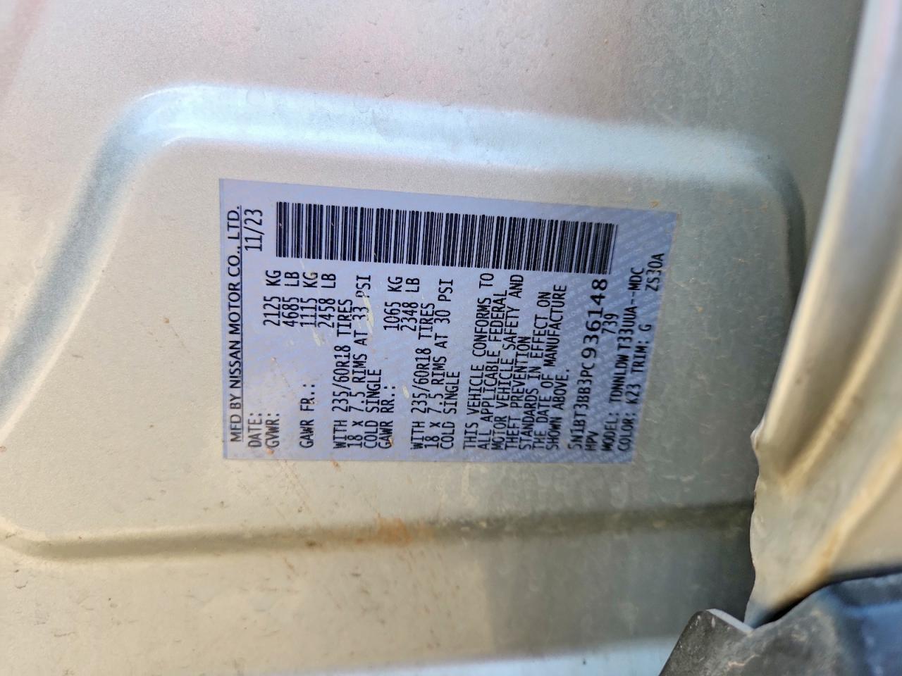 2023 Nissan Rogue Sv - zdjęcie 13