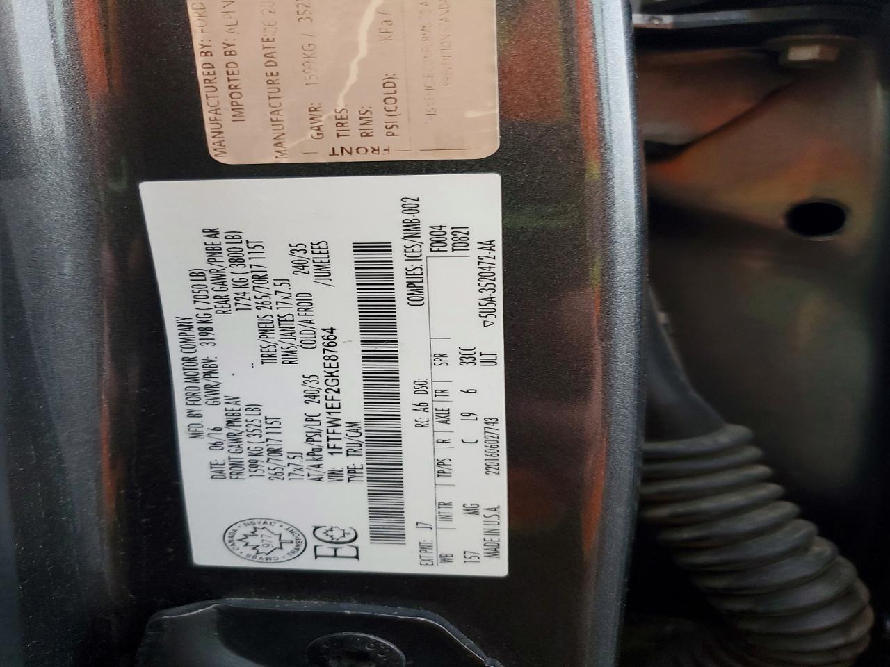 2016 Ford F150 Supercrew - zdjęcie 12