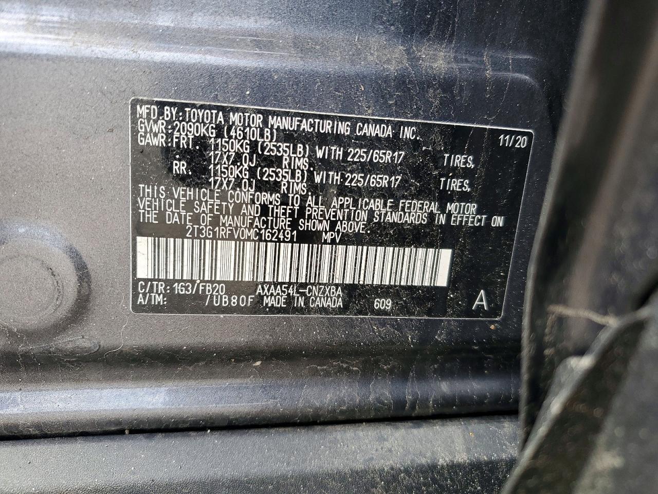 2021 Toyota Rav4 Le - zdjęcie 13