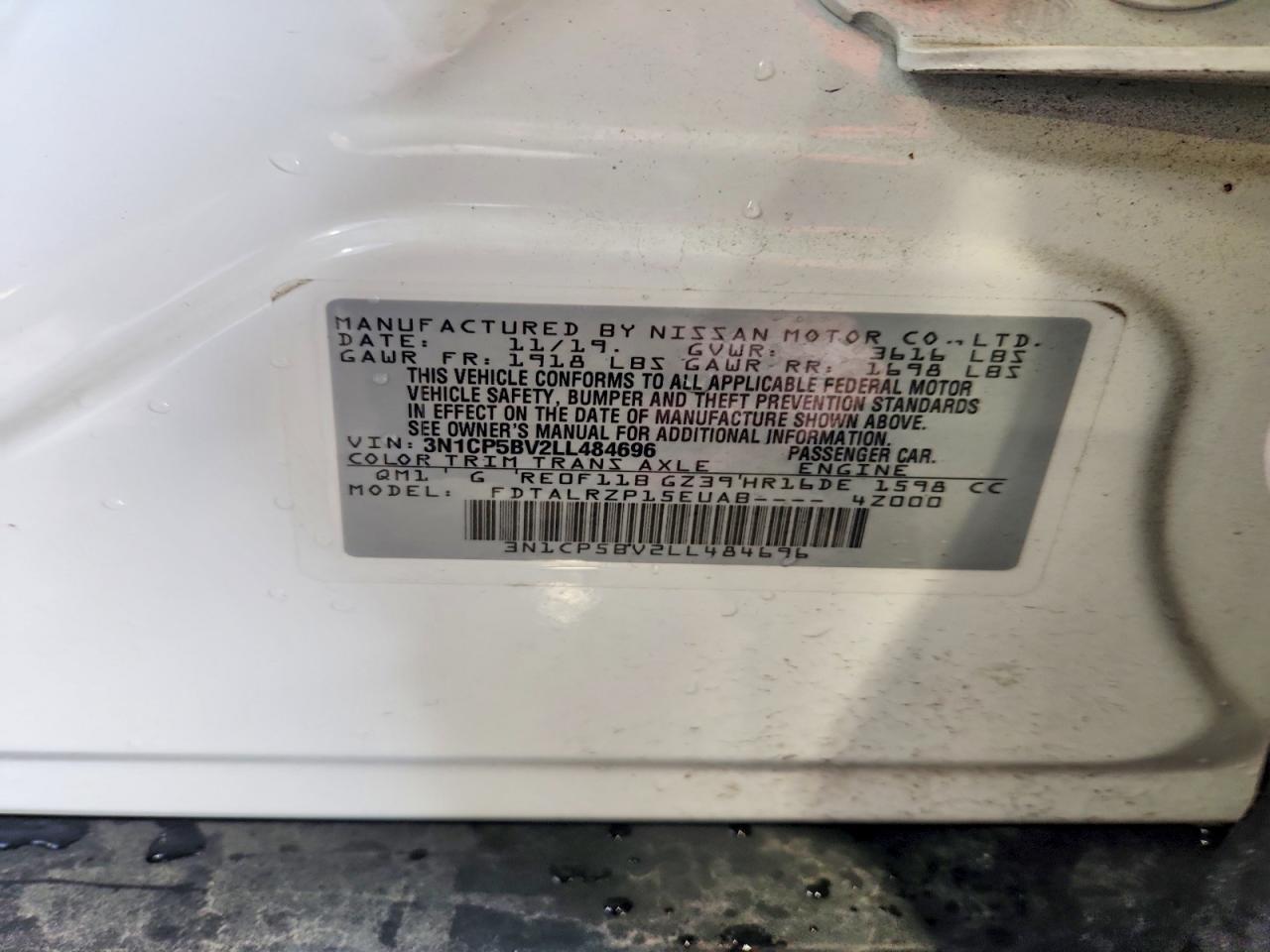 2020 Nissan Kicks S - zdjęcie 13