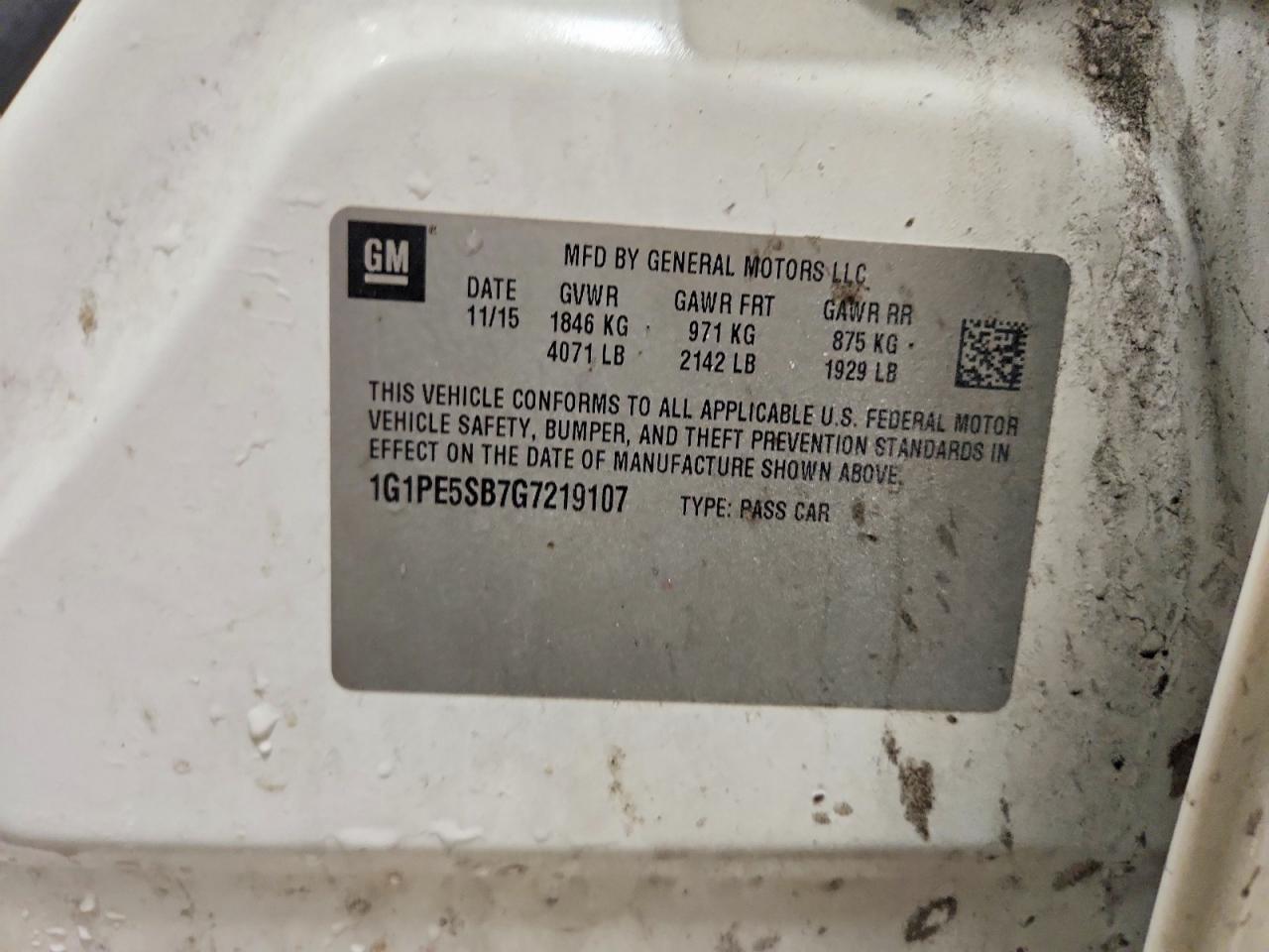 2016 Chevrolet Cruze Limited Lt - zdjęcie 13