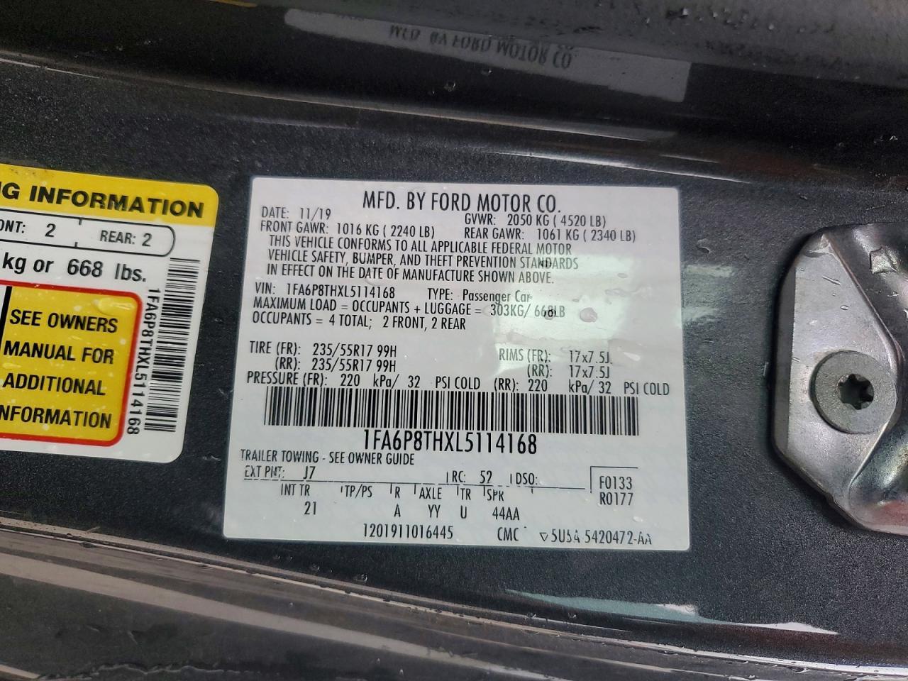 2020 Ford Mustang - zdjęcie 13