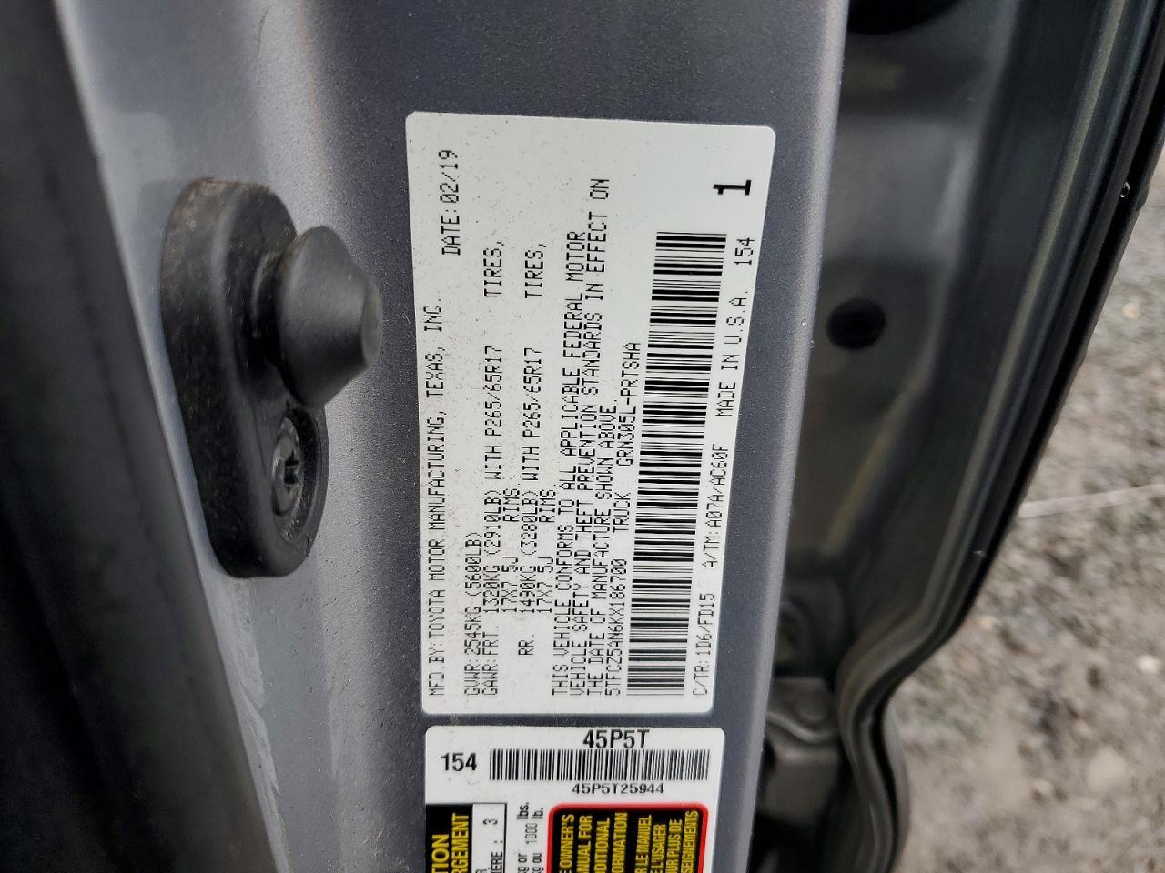 2019 Toyota Tacoma Trd Sport - zdjęcie 12