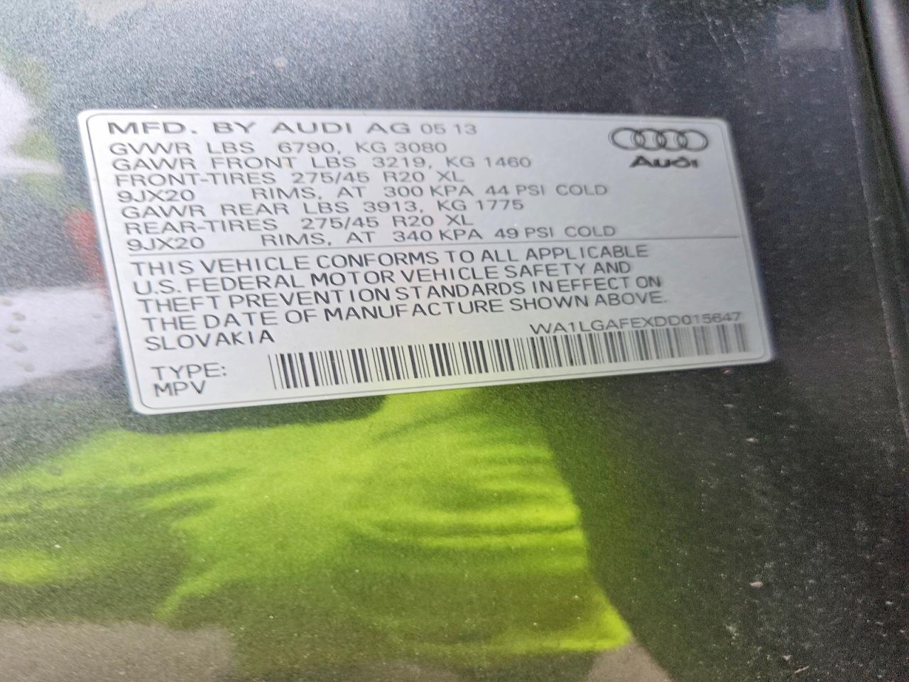 2013 Audi Q7 Premium Plus - zdjęcie 13