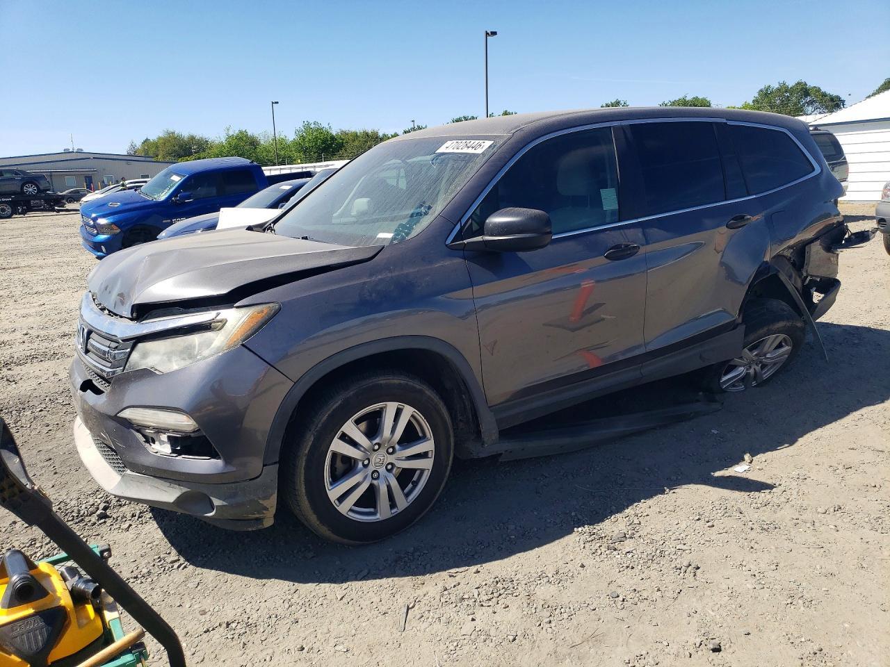 2016 Honda Pilot Lx - zdjęcie główne