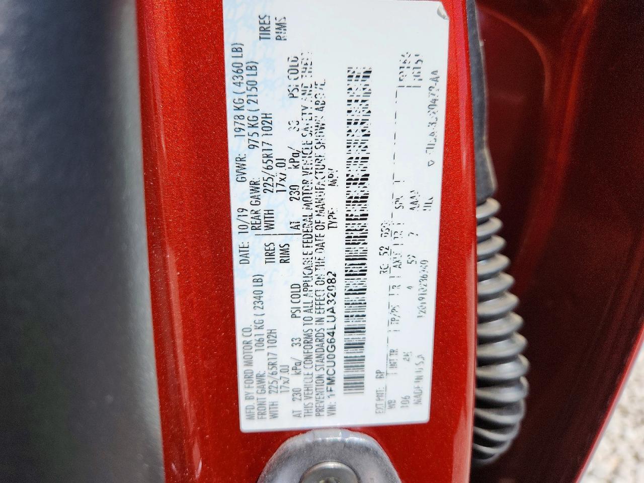 2020 Ford Escape Se - zdjęcie 13