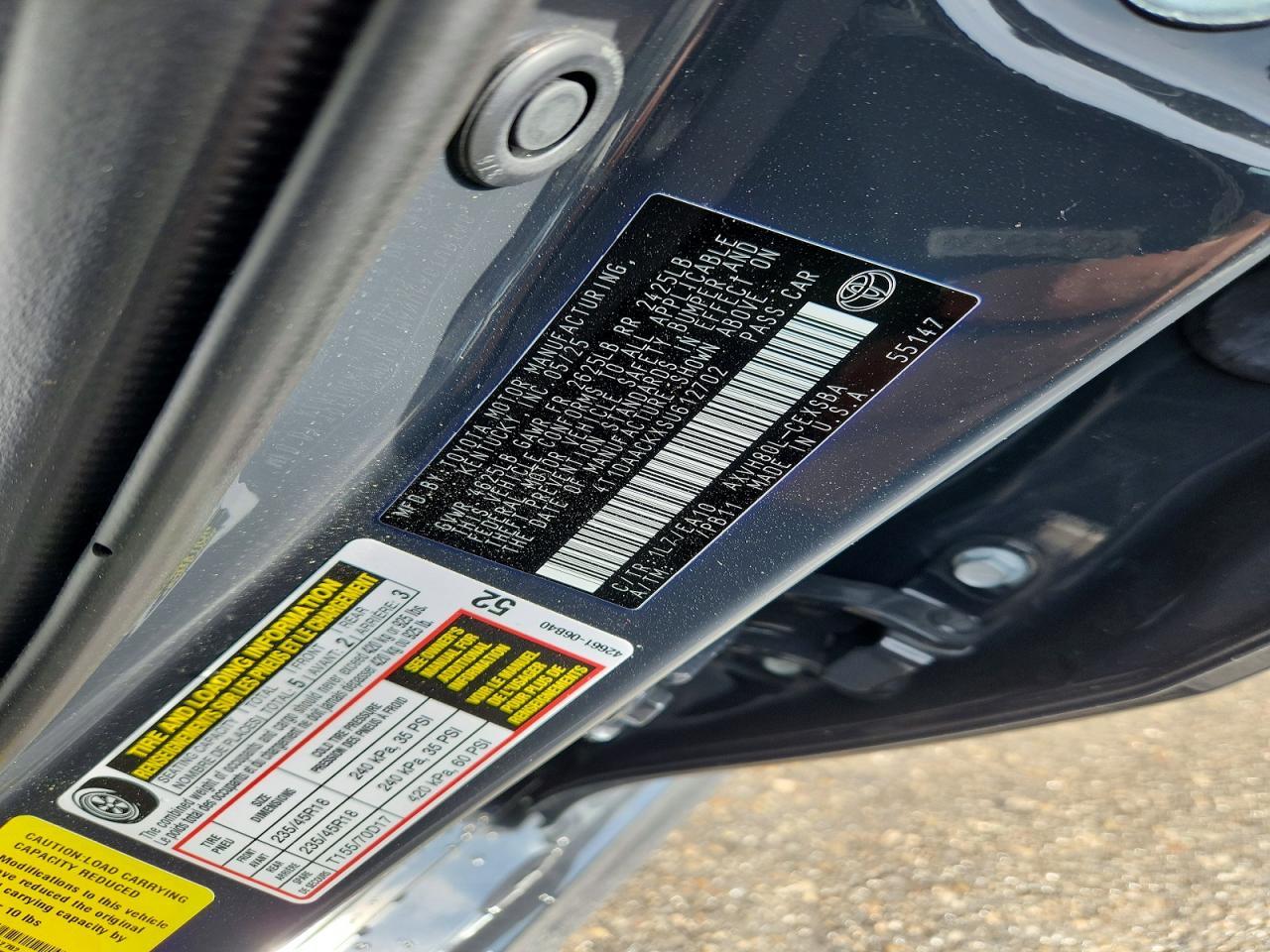 2025 Toyota Camry Se - zdjęcie 13