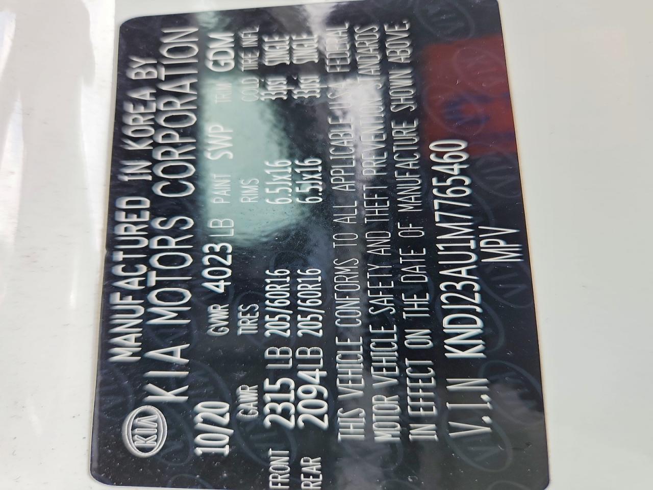 2021 Kia Soul Lx - zdjęcie 12