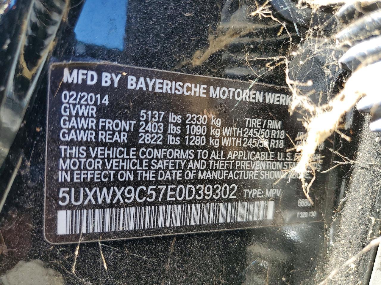 2014 BMW X3 xDrive28I - zdjęcie 13