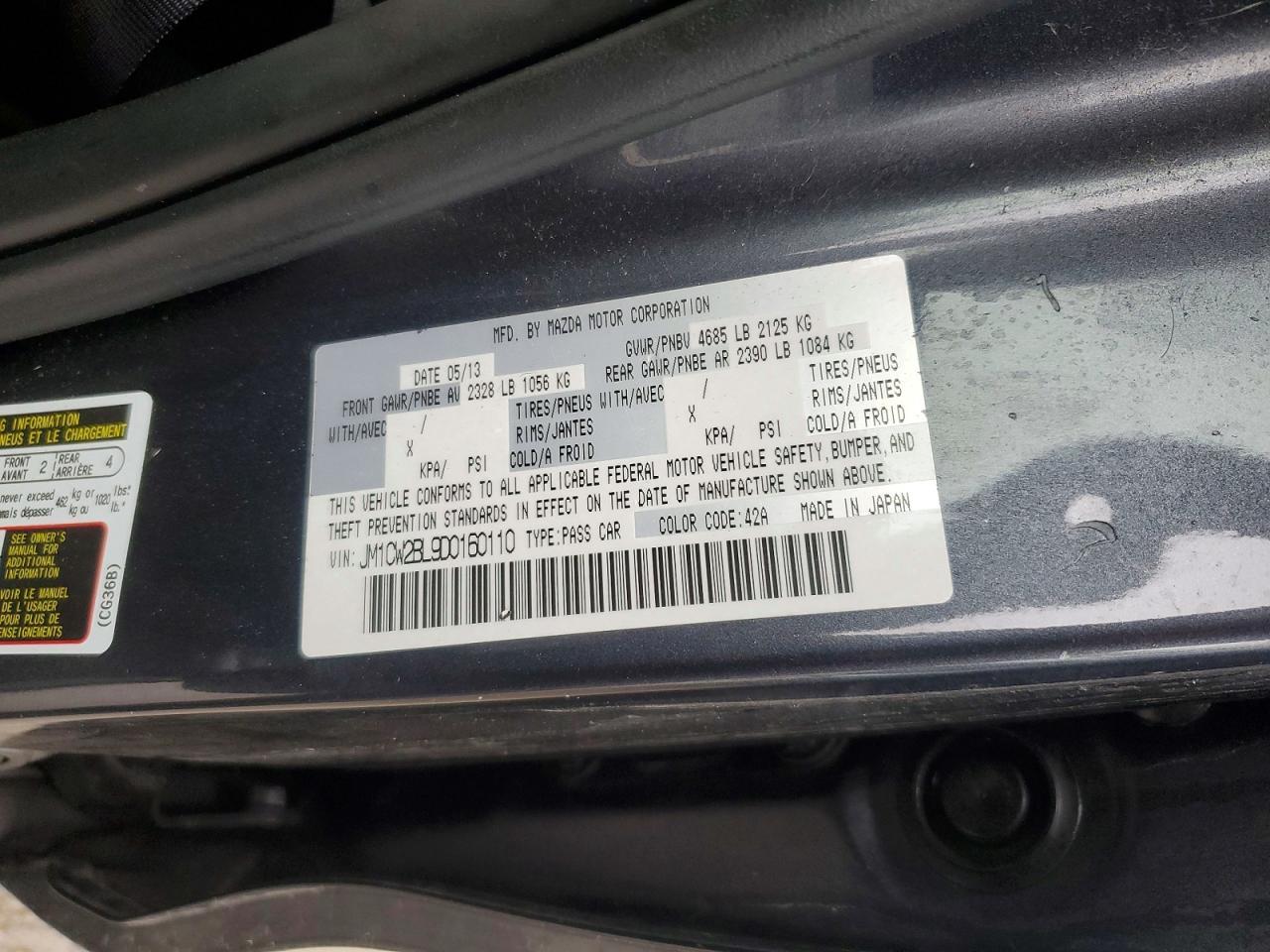 2013 Mazda 5 - zdjęcie 14