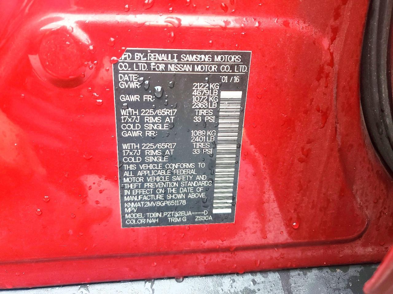 2016 Nissan Rogue S - zdjęcie 13