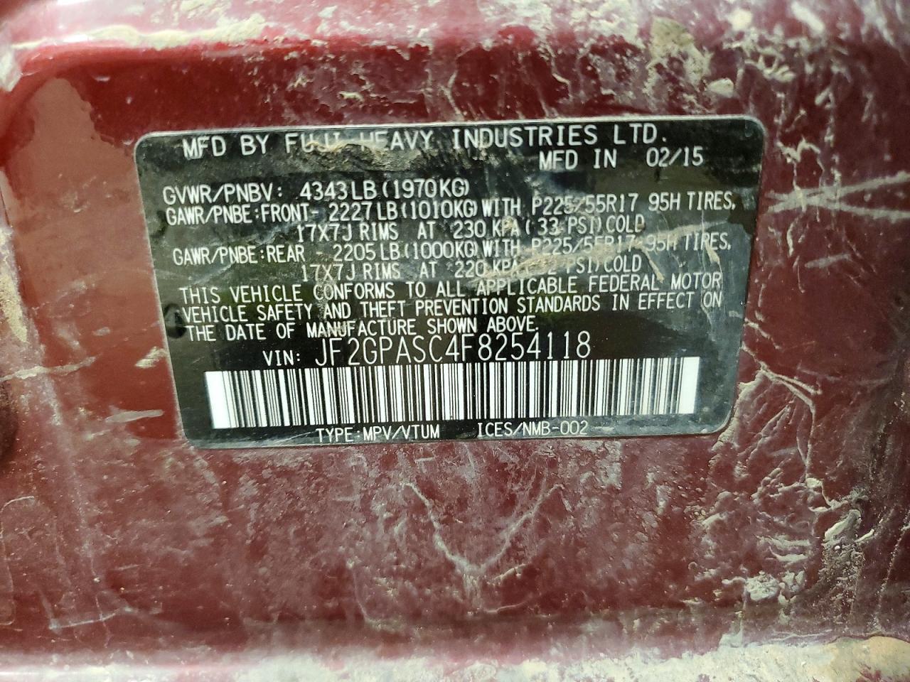 2015 Subaru Xv Crosstrek Sport Limited - zdjęcie 13