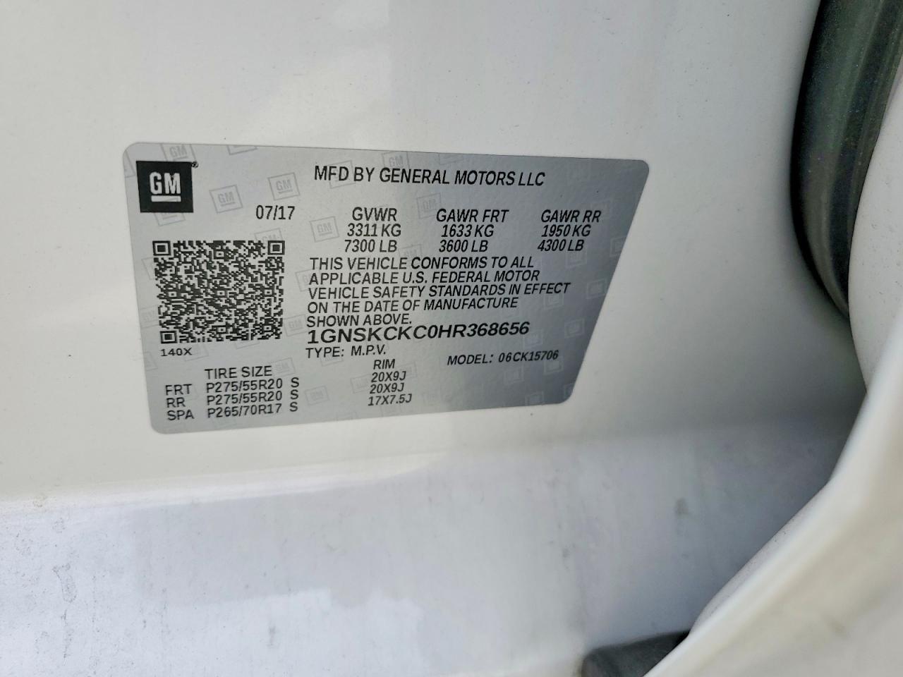 2017 Chevrolet Tahoe K1500 Premier - zdjęcie 14