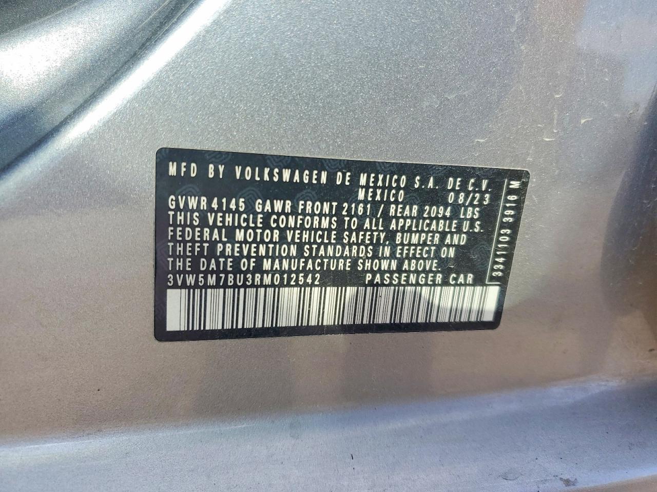 2024 Volkswagen Jetta S - zdjęcie 13