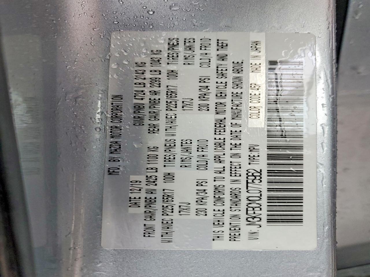 2020 Mazda Cx-5 Touring - zdjęcie 13