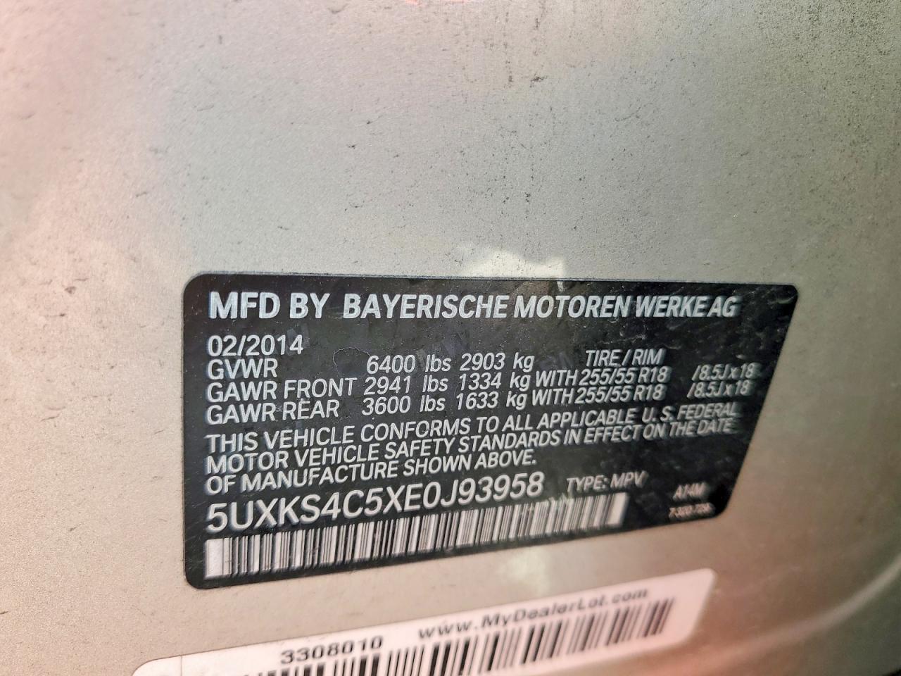 2014 BMW X5 xDrive35D - zdjęcie 12