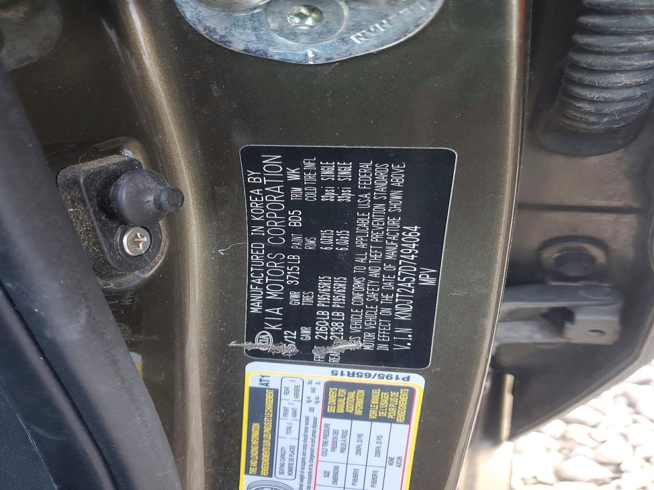 2013 Kia Soul Base - zdjęcie 13