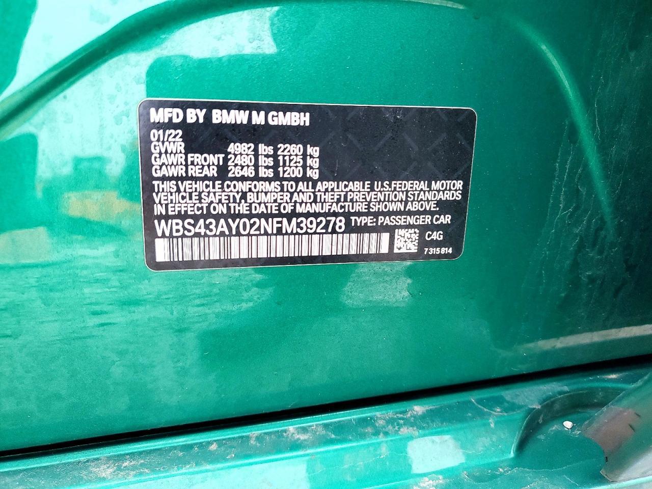 2022 BMW M3 Competition - zdjęcie 12