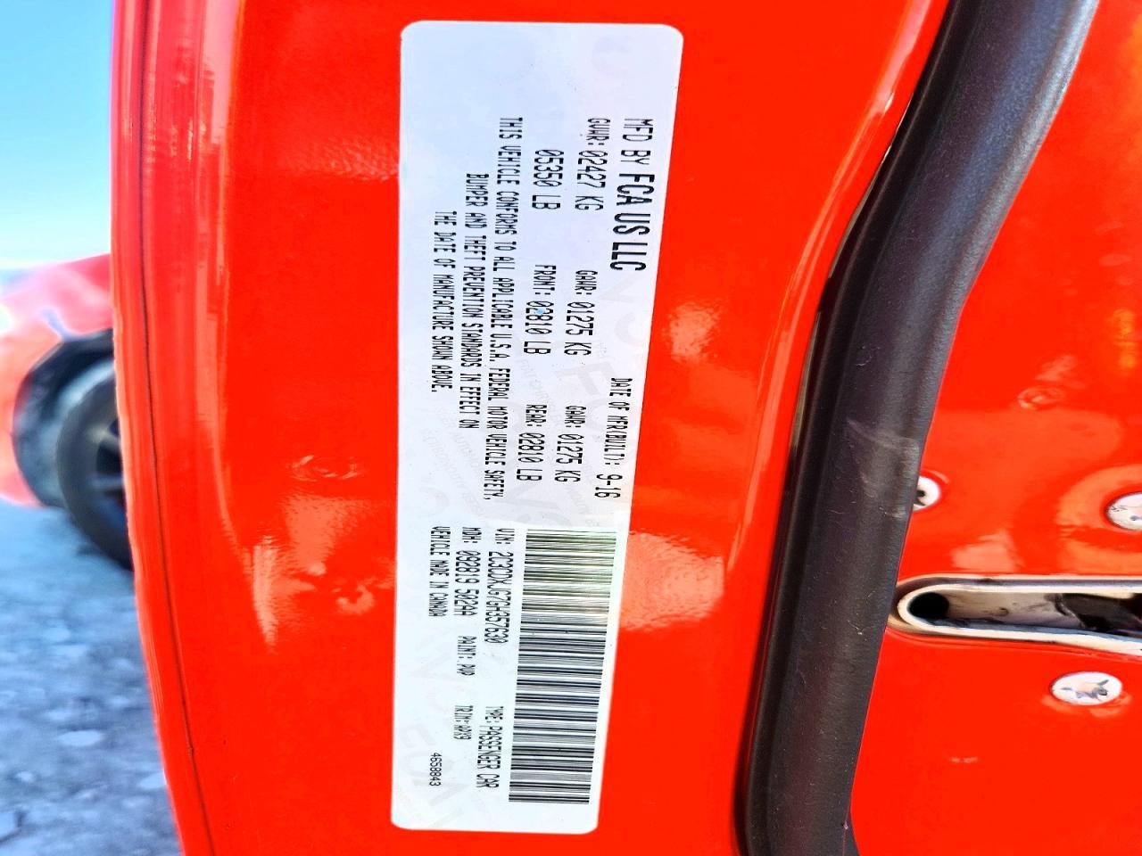 2016 Dodge Charger Sxt - zdjęcie 12