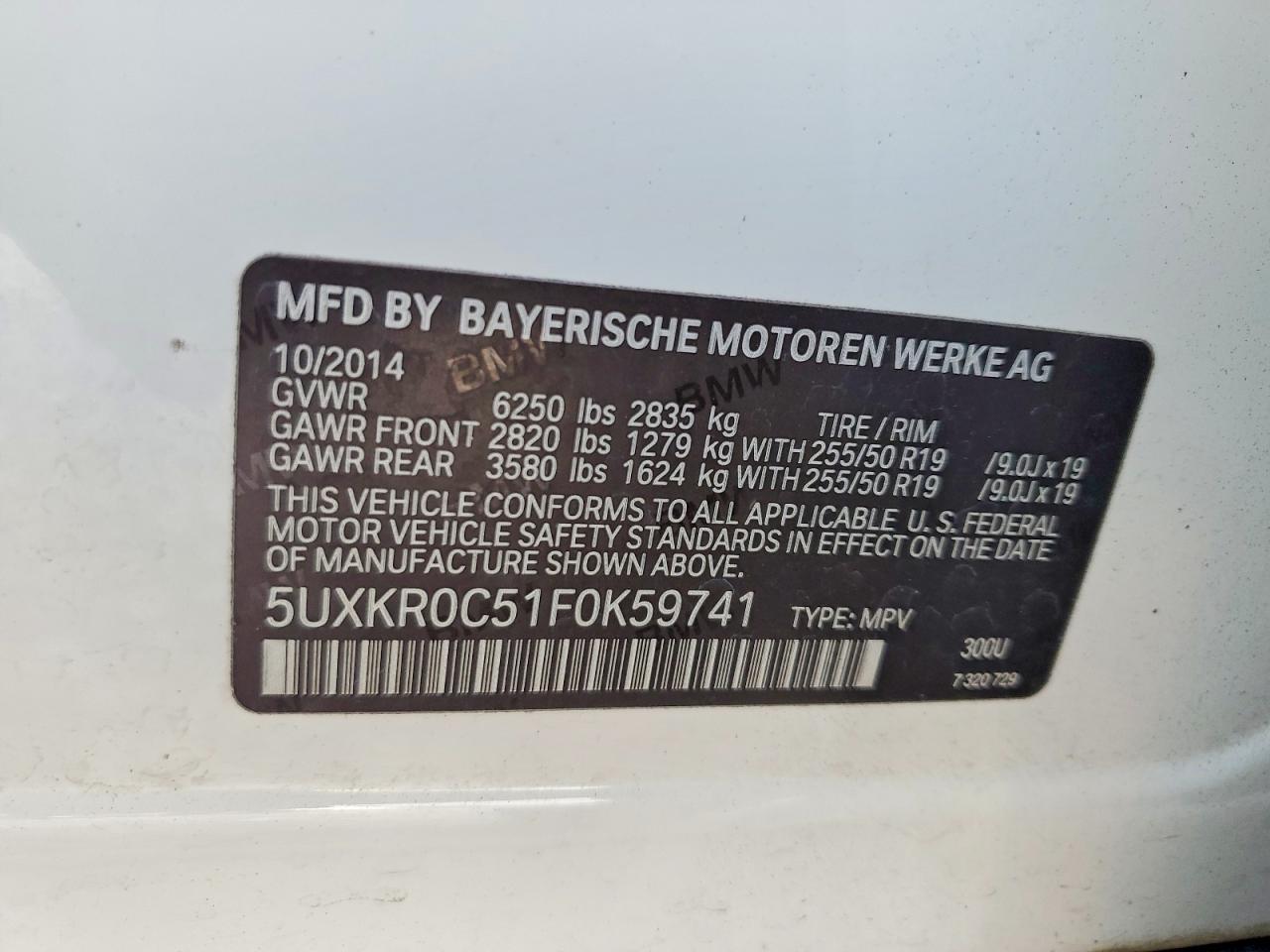 2015 BMW X5 xDrive35I - zdjęcie 13