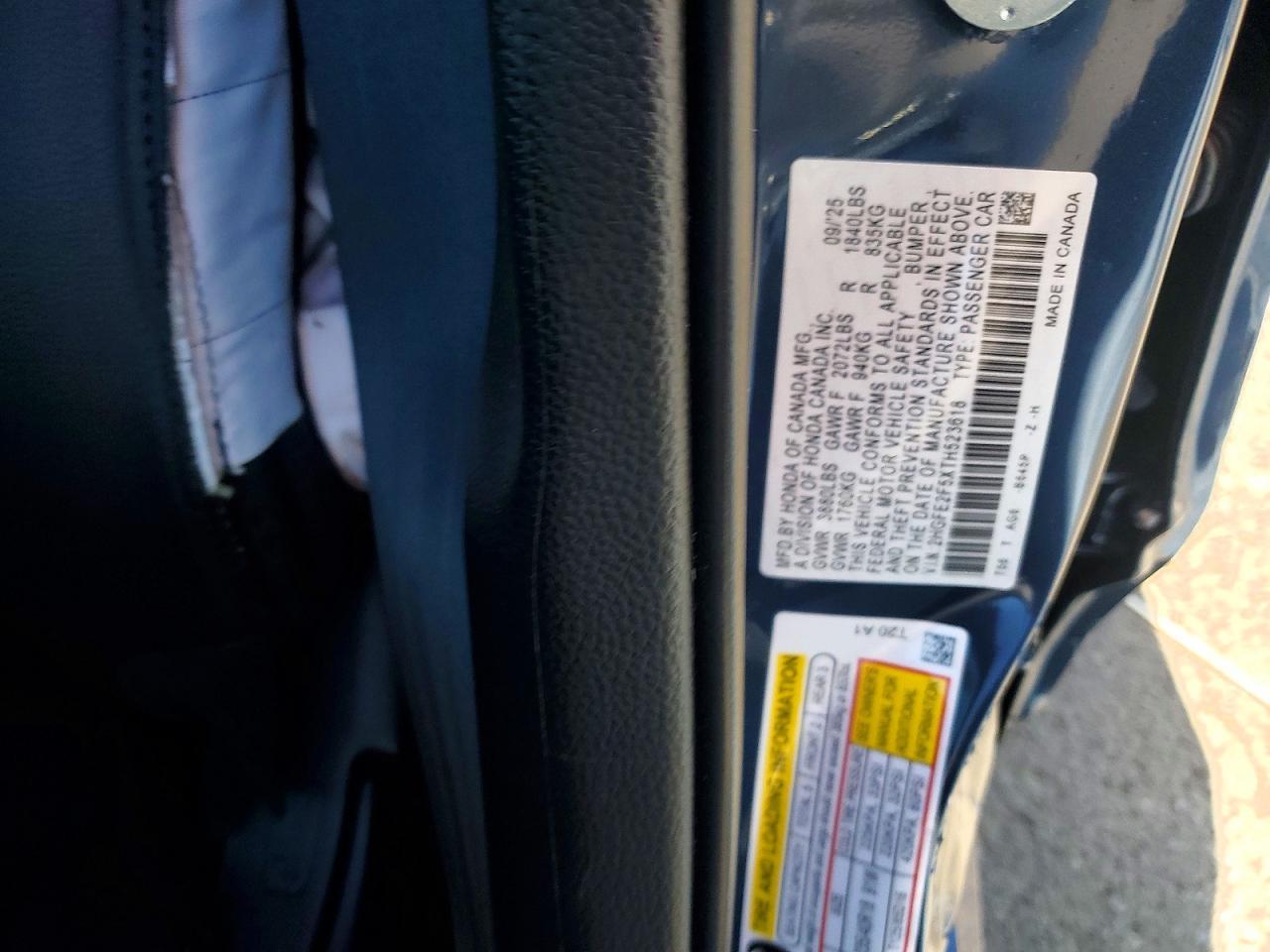 2026 Honda Civic Sport - zdjęcie 12