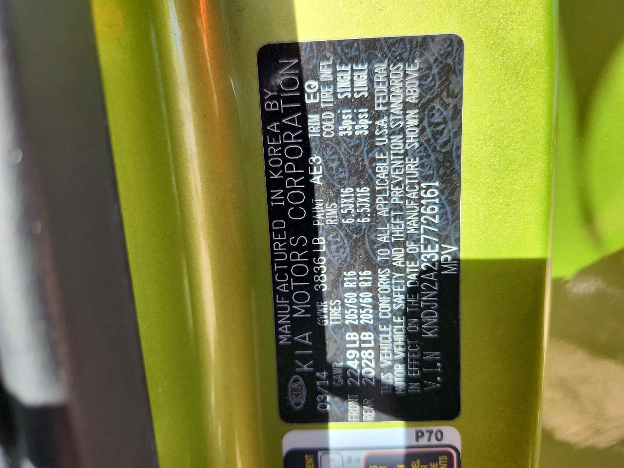 2014 Kia Soul - zdjęcie 12