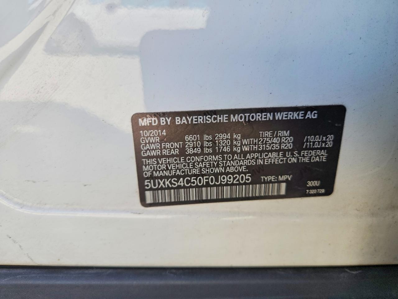 2015 BMW X5 xDrive35D - zdjęcie 12