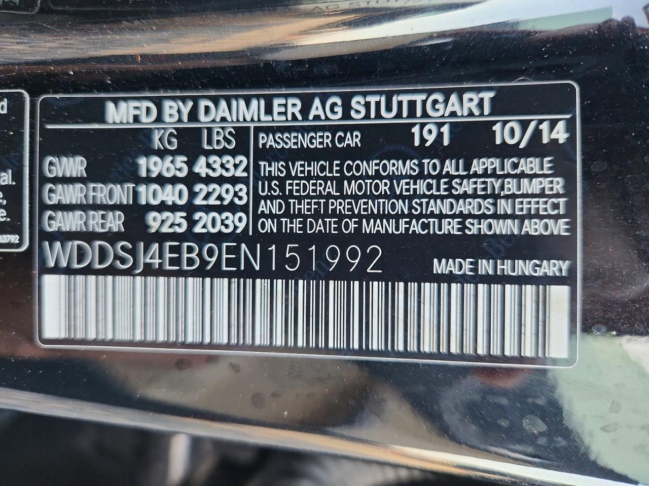 2014 Mercedes-Benz Cla 250 - zdjęcie 12