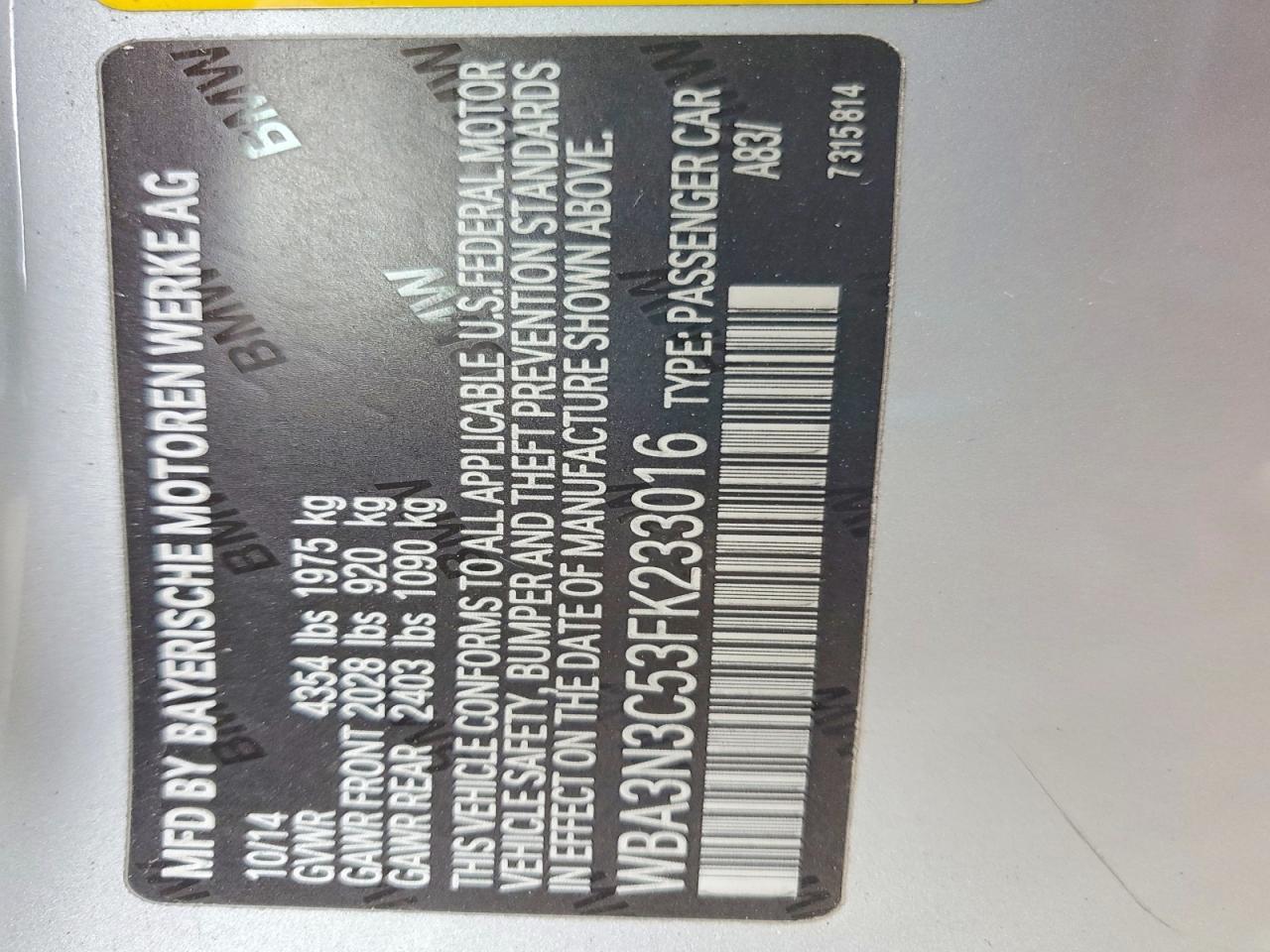 2015 BMW 428 I - zdjęcie 12