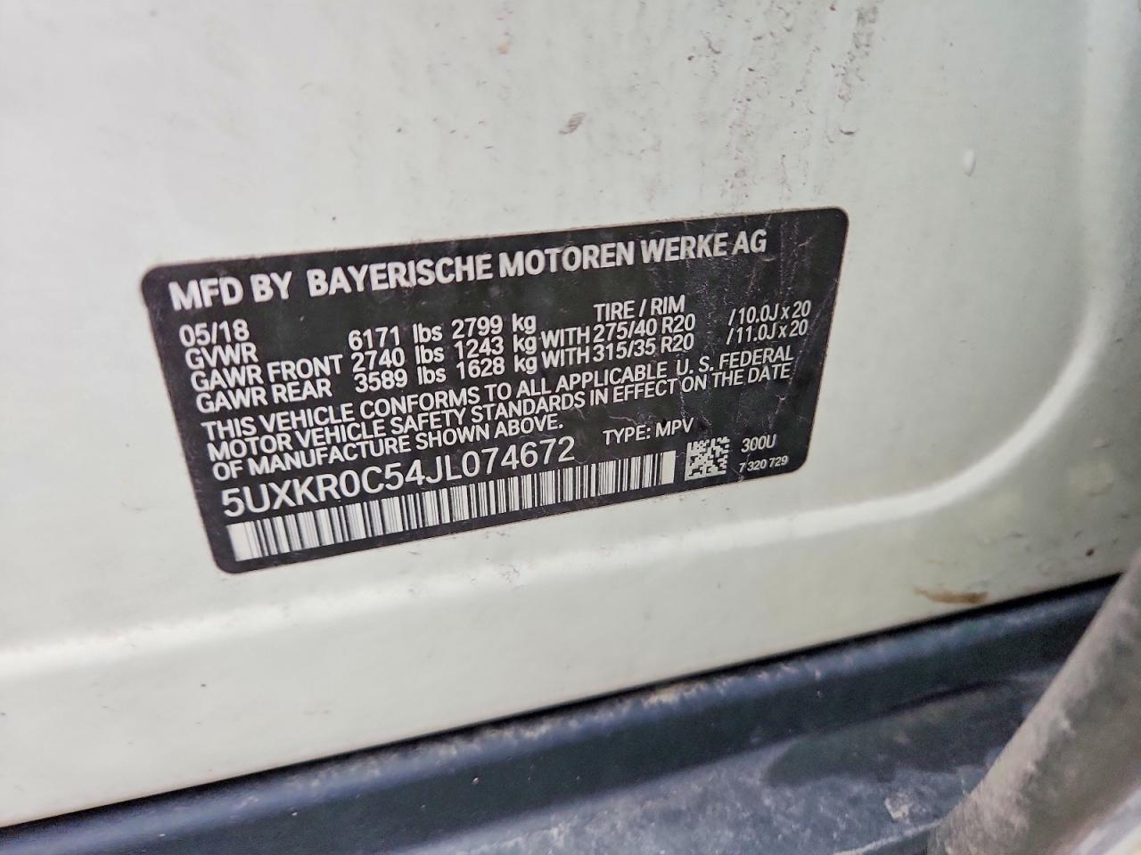 2018 BMW X5 xDrive35I - zdjęcie 13