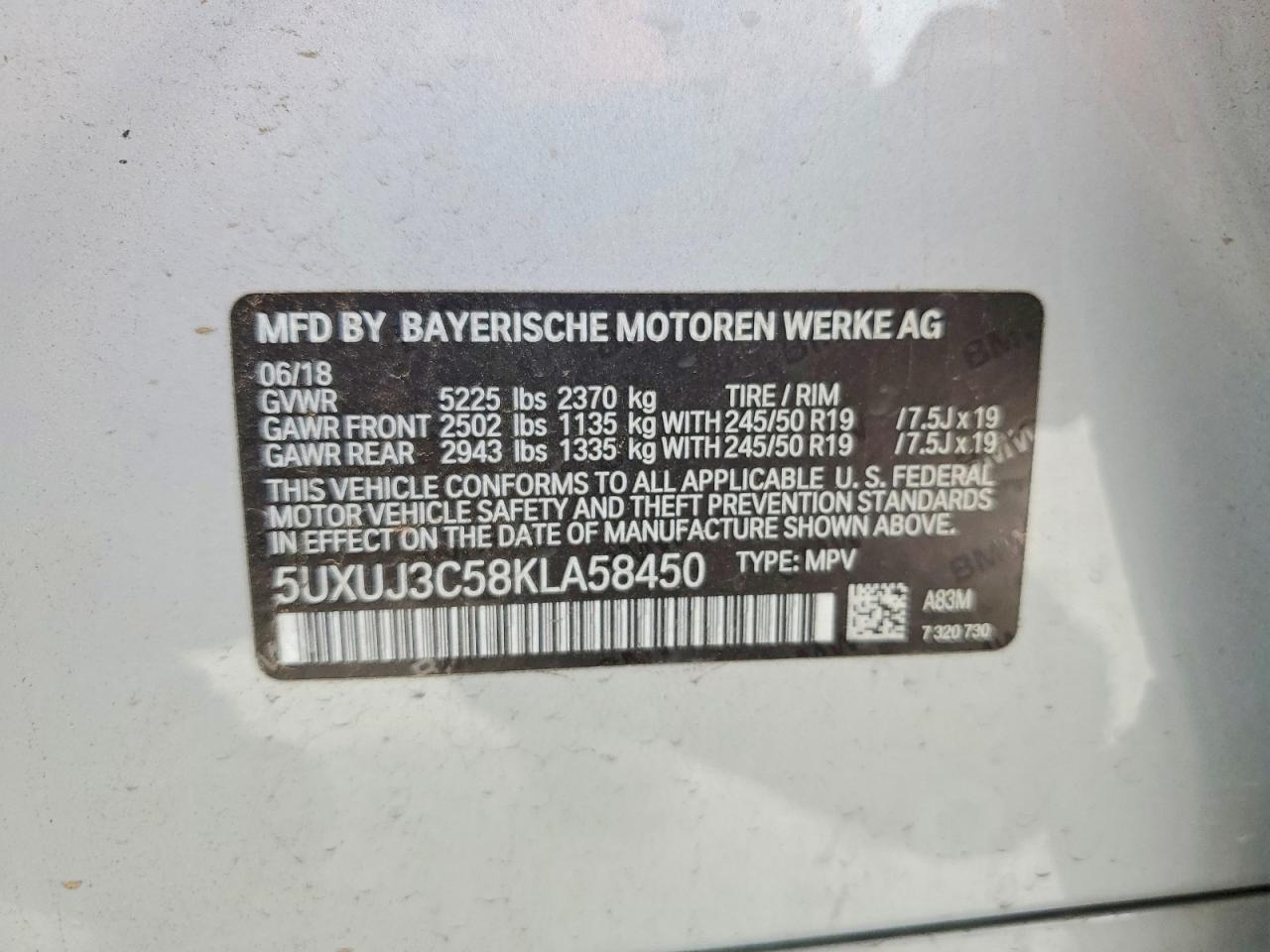 2019 BMW X4 xDrive30I - zdjęcie 13