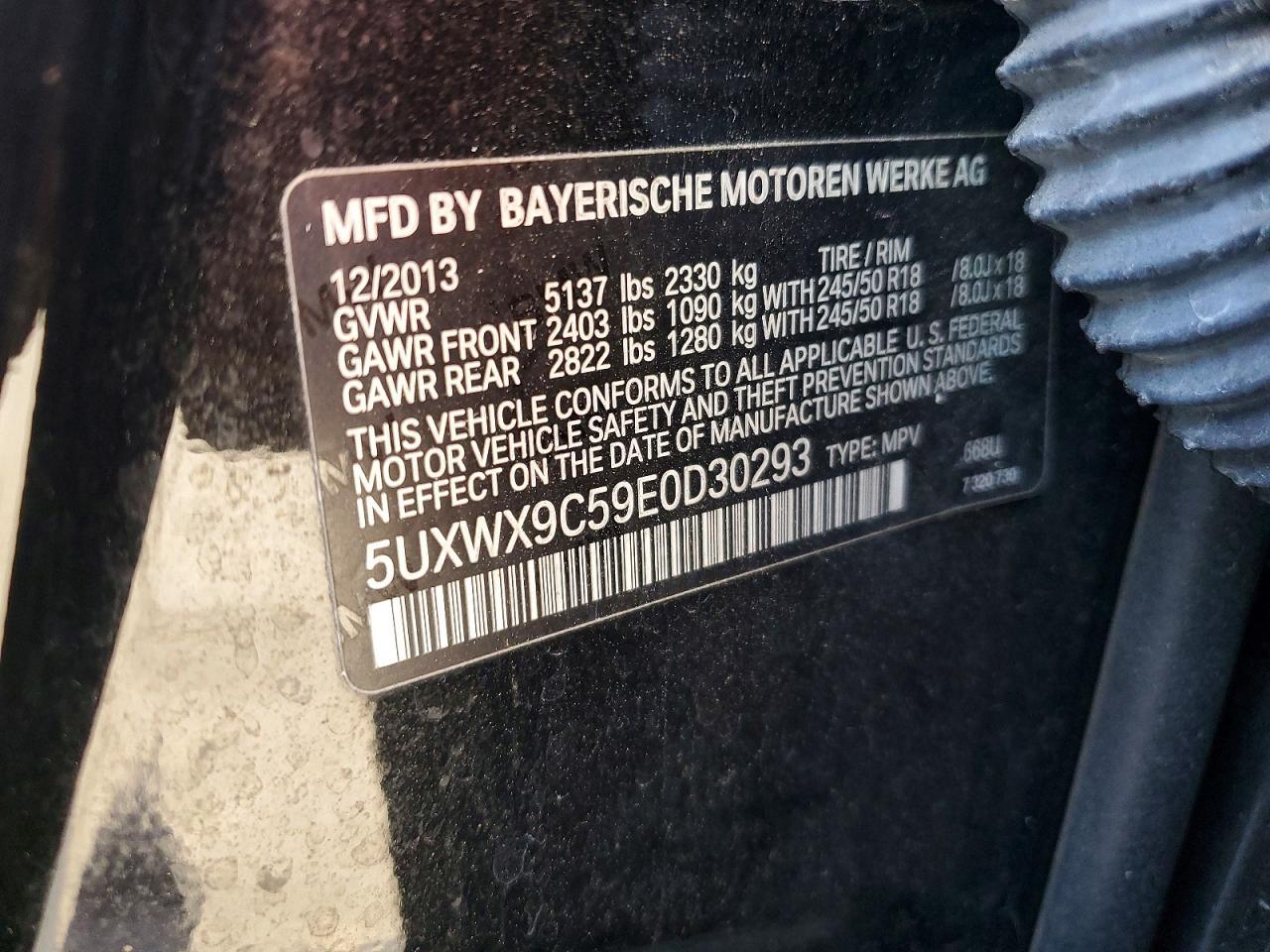 2014 BMW X3 xDrive28I - zdjęcie 13