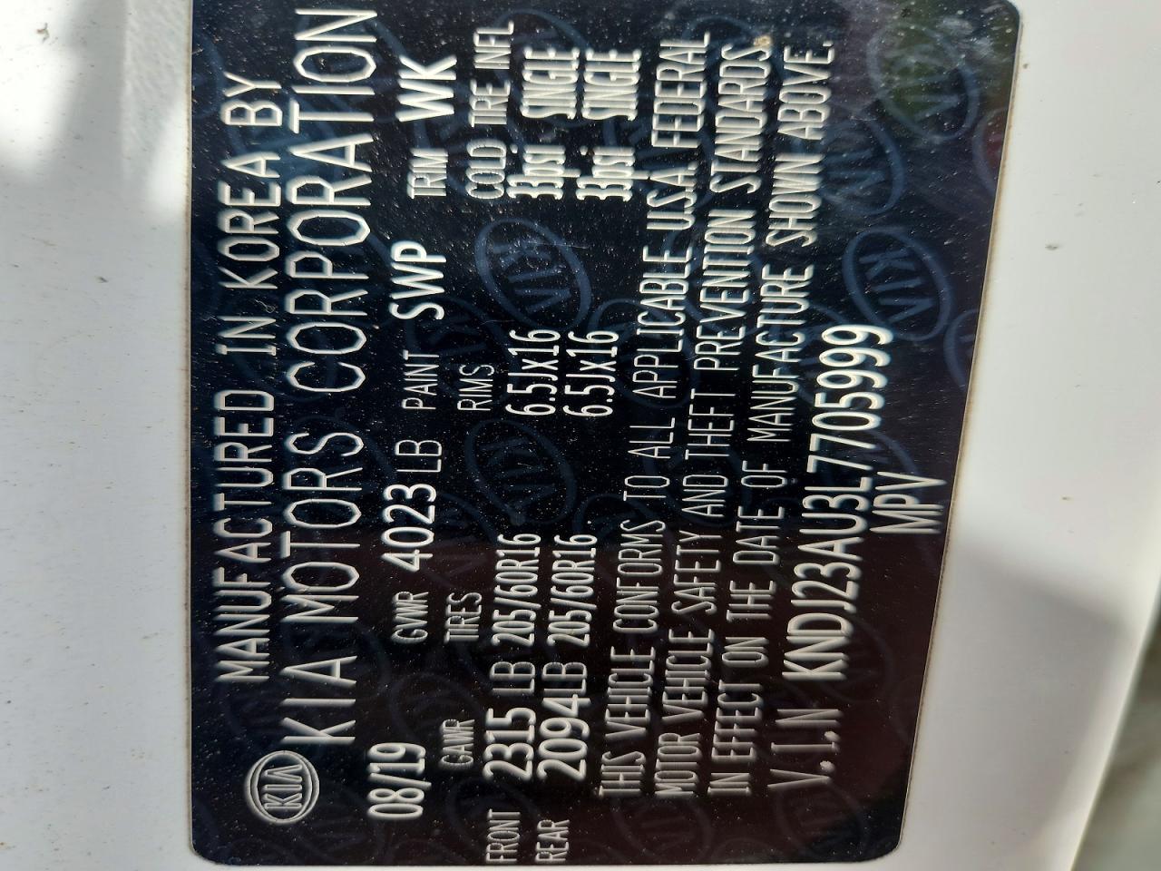 2020 Kia Soul Lx - zdjęcie 13