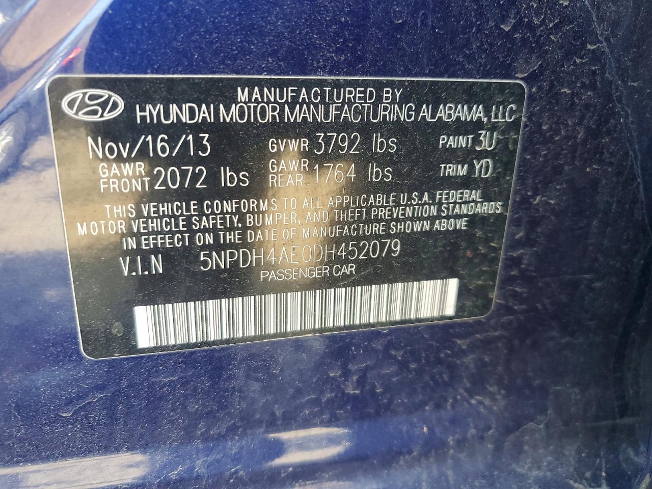 2013 Hyundai Elantra Gls - zdjęcie 12