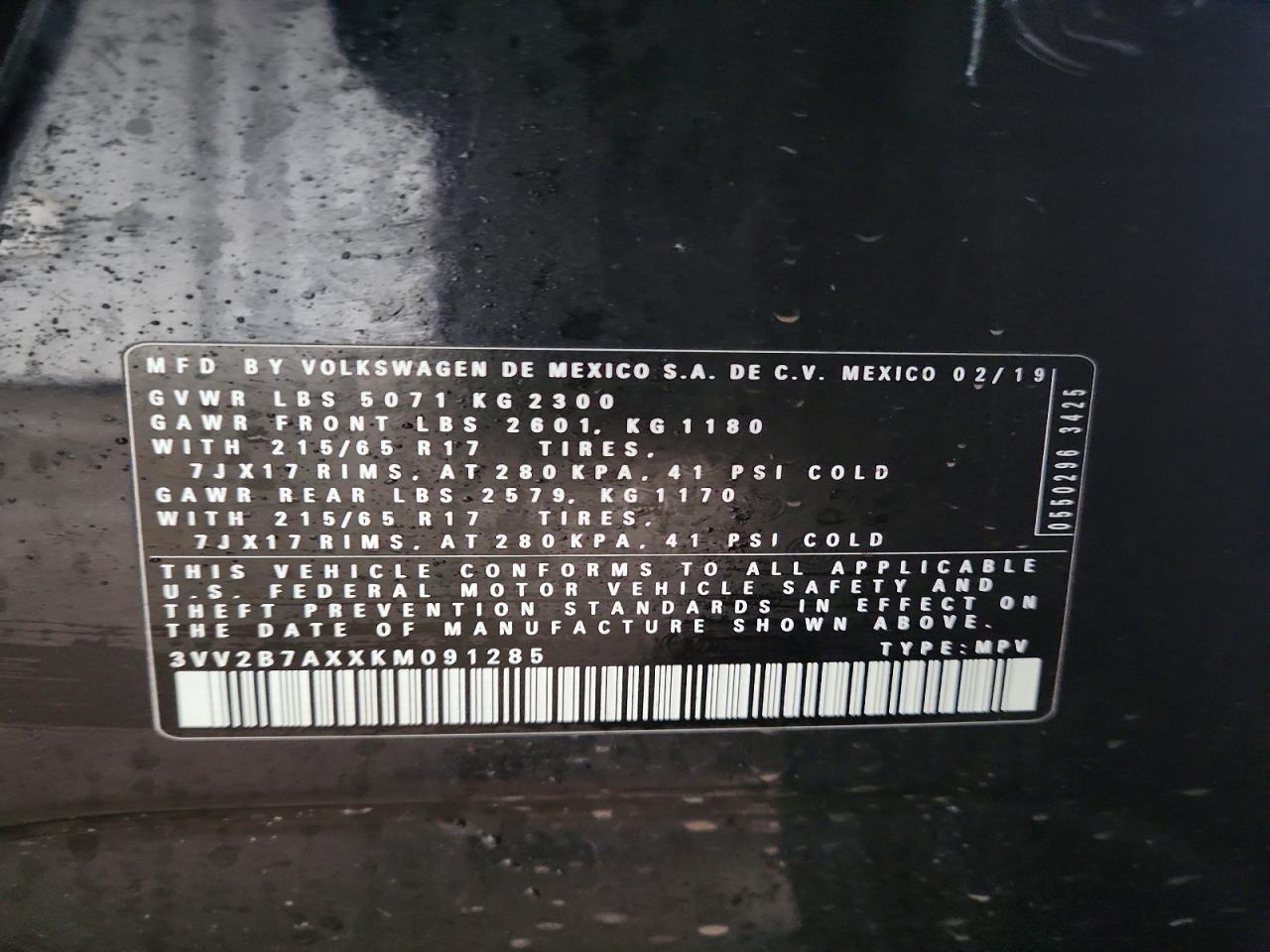 2019 Volkswagen Tiguan Se - zdjęcie 14