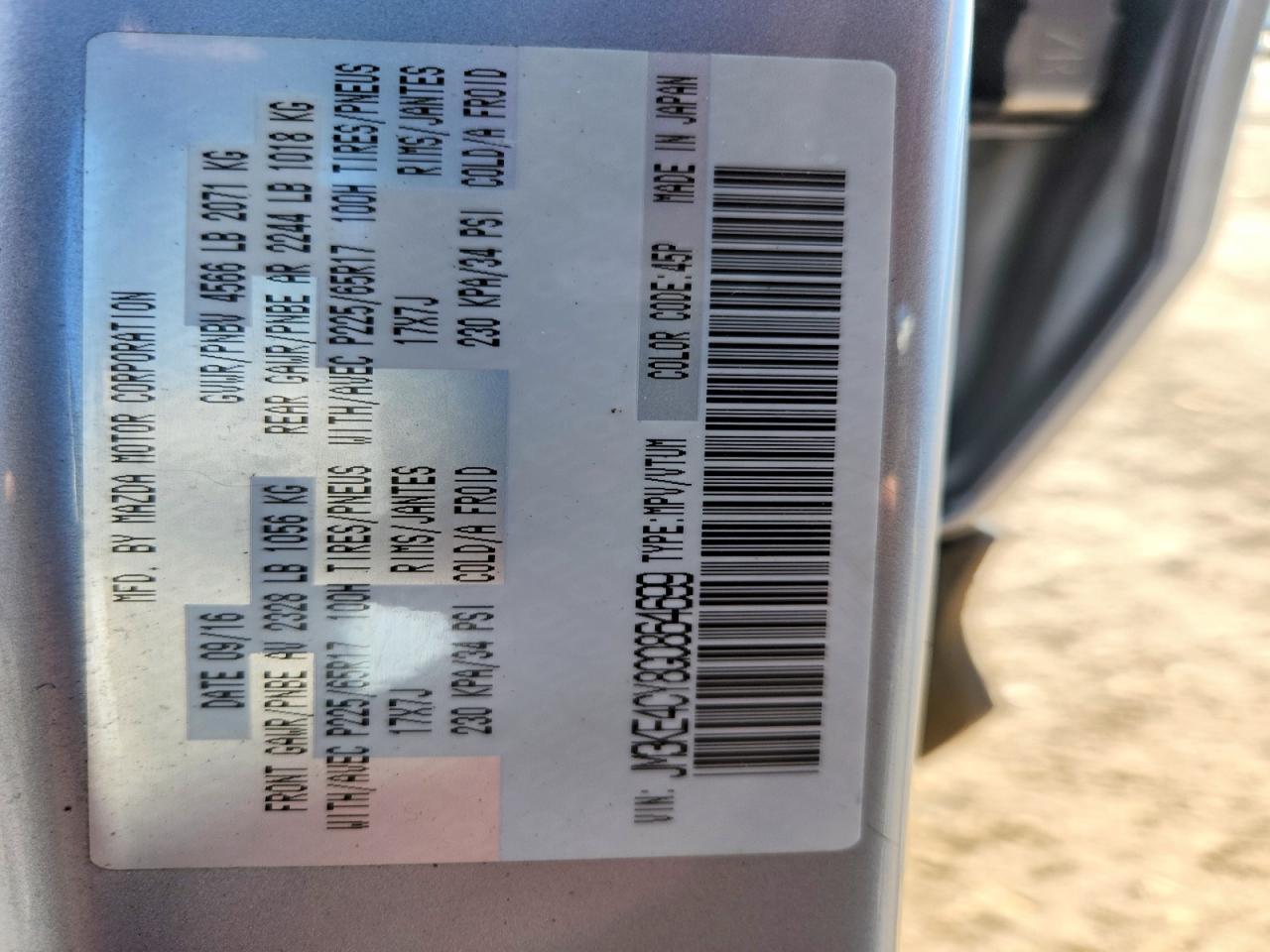 2016 Mazda Cx-5 Touring - zdjęcie 13