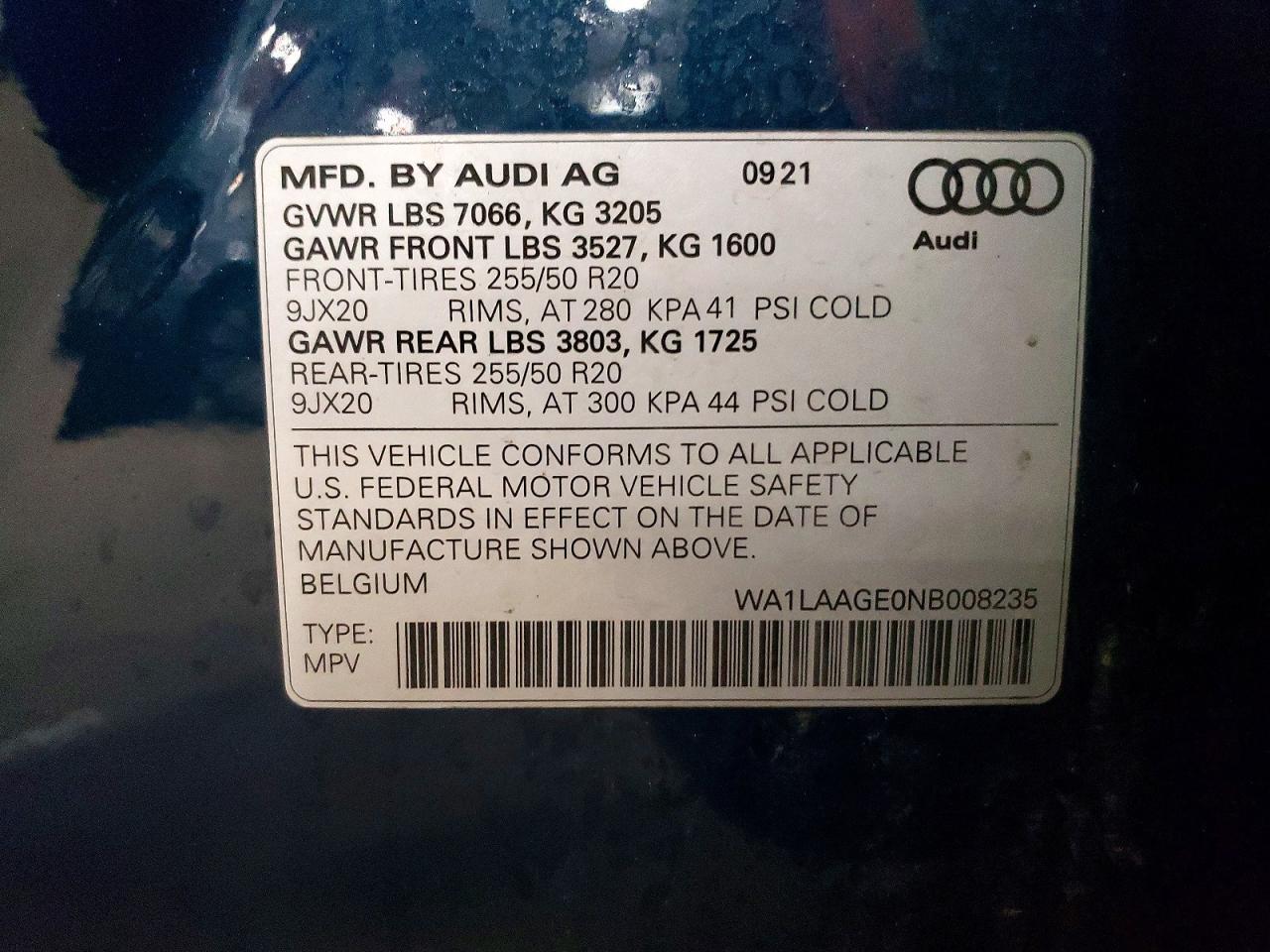 2022 Audi E-Tron Premium Plus - zdjęcie 13