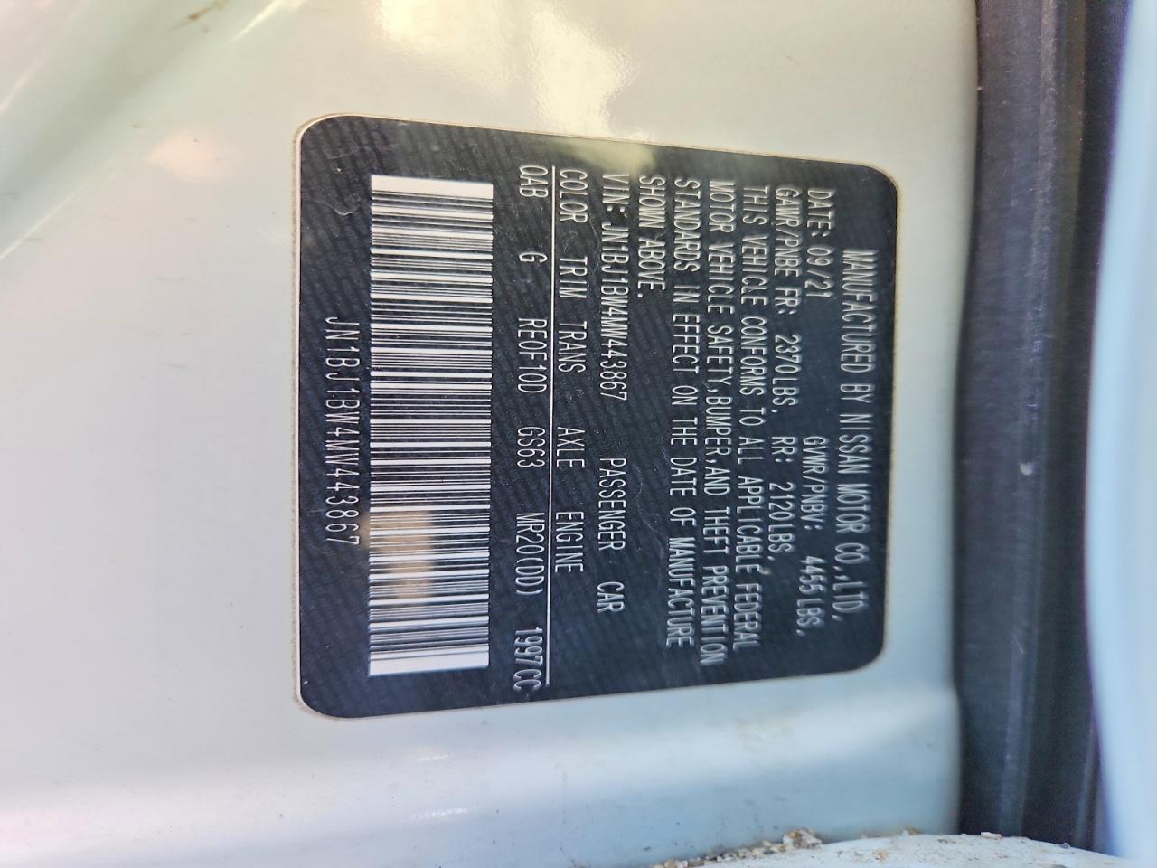 2021 Nissan Rogue Sport Sv - zdjęcie 13