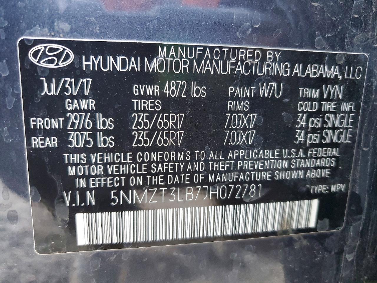 2018 Hyundai Santa Fe Sport 2.4L - zdjęcie 13