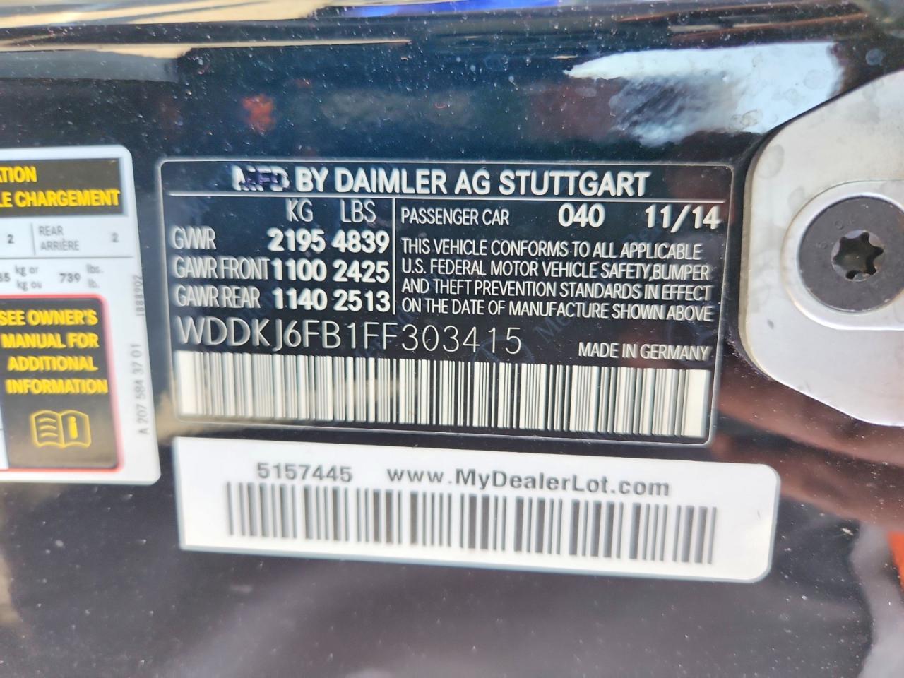 2015 Mercedes-Benz E 400 - zdjęcie 12