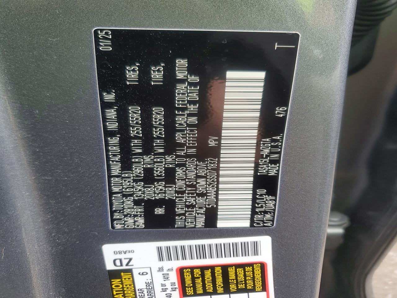 2025 Toyota Grand Highlander Limited - zdjęcie 13