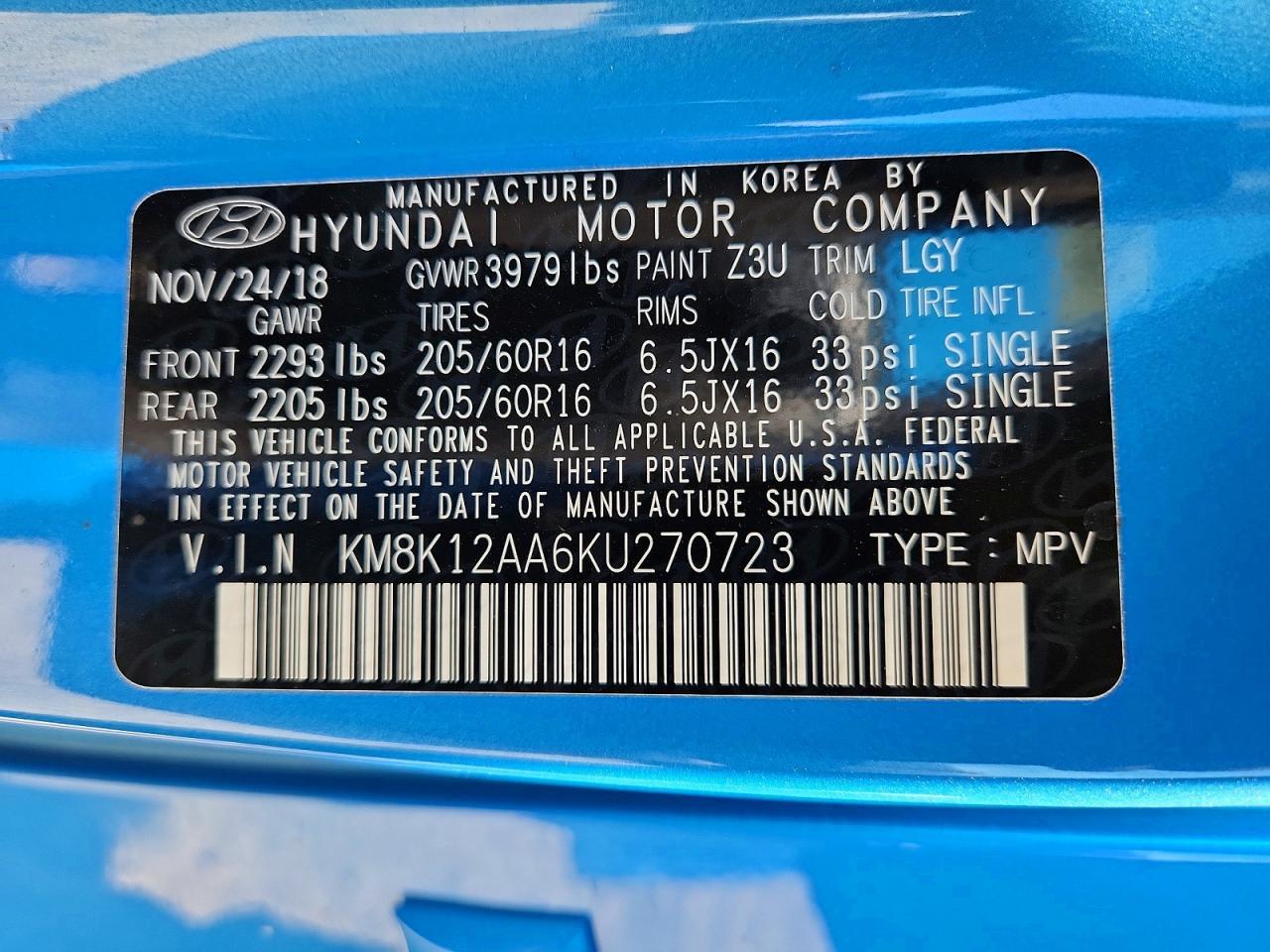 2019 Hyundai Kona Se - zdjęcie 13