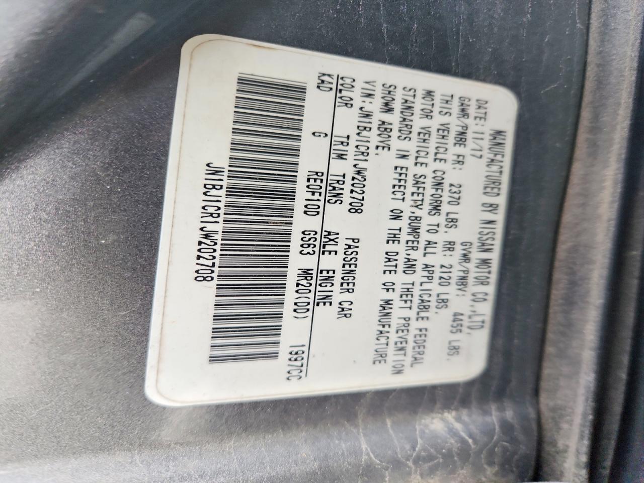 2018 Nissan Rogue Sport Sv - zdjęcie 13