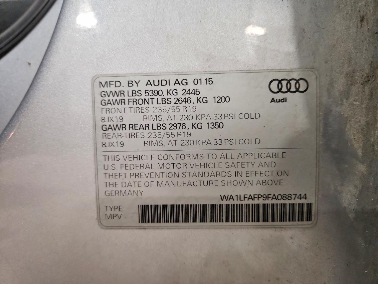 2015 Audi Q5 Premium Plus - zdjęcie 13