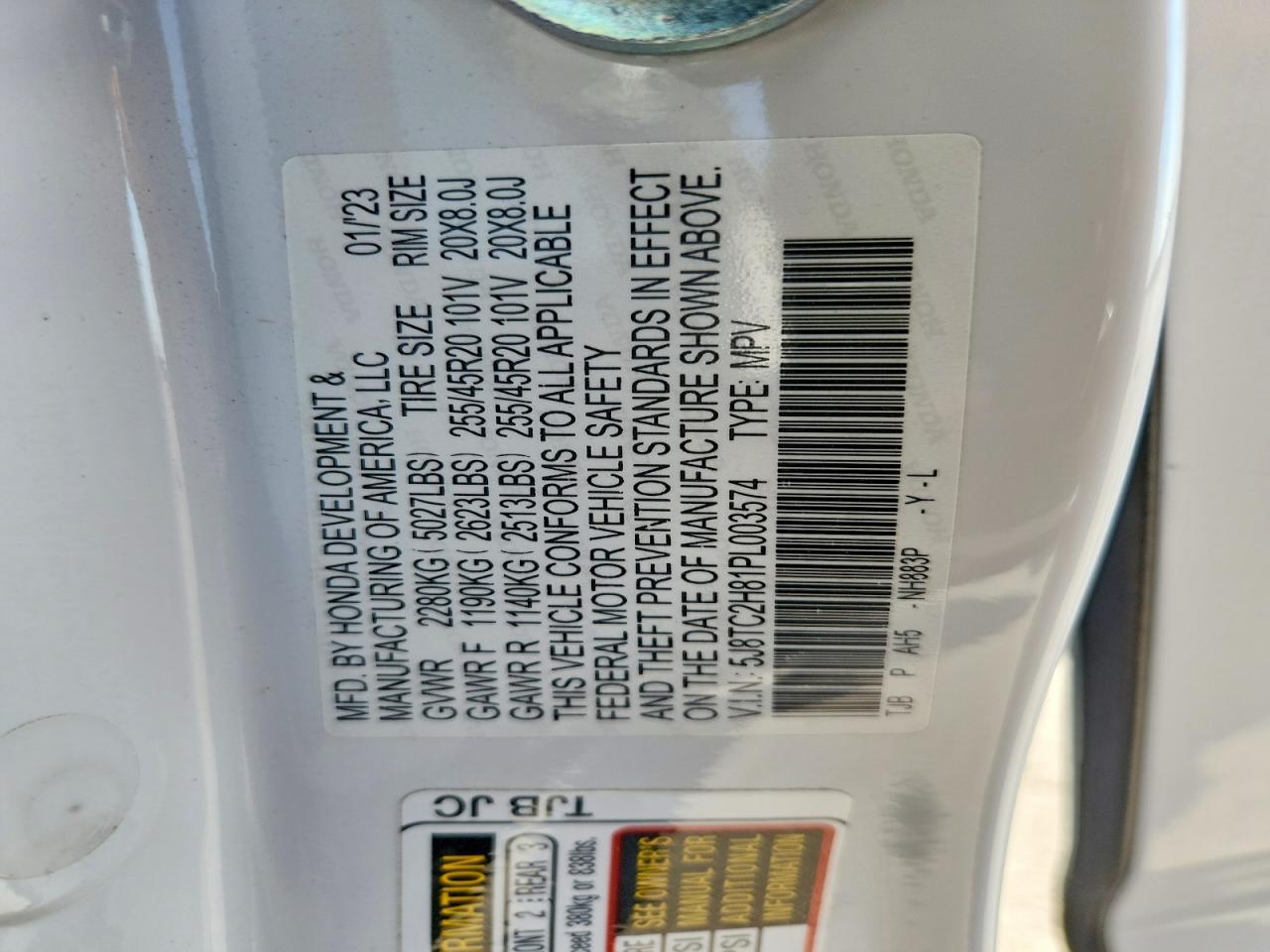 2023 Acura Rdx A-Spec Advance - zdjęcie 13