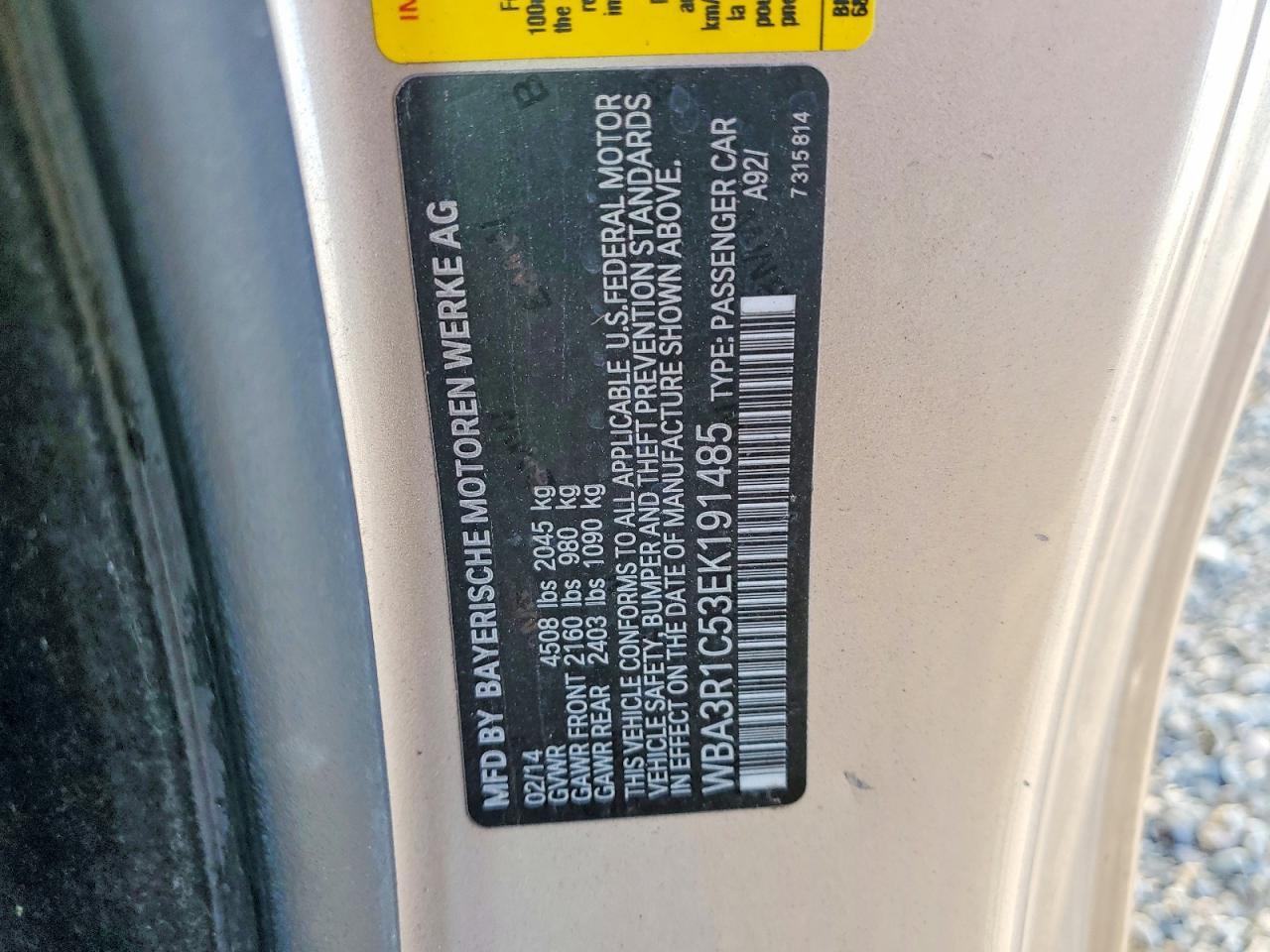 2014 BMW 435 I - zdjęcie 12