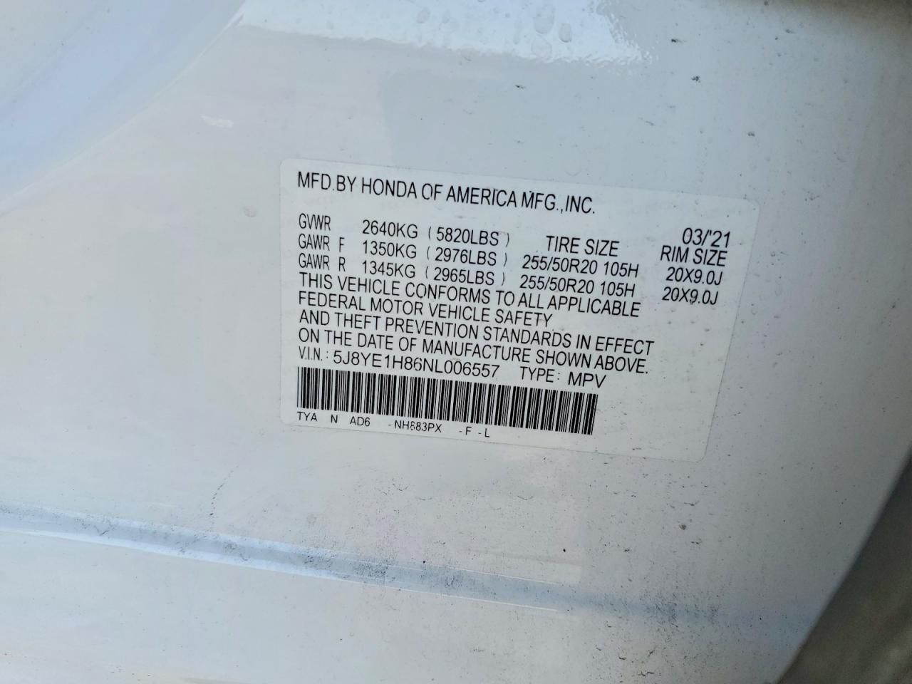 2022 Acura Mdx Advance - zdjęcie 13