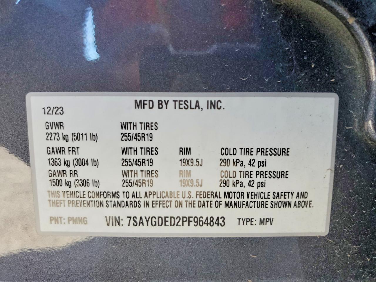 2023 Tesla Model Y - zdjęcie 14